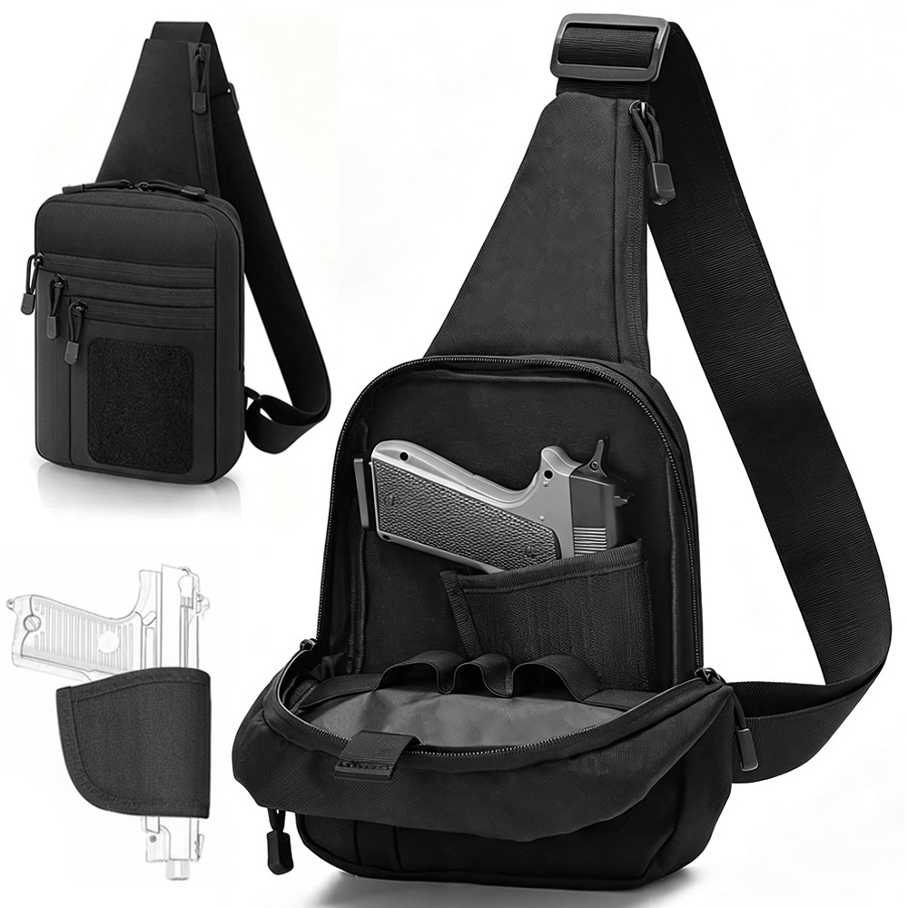 Edc Concealed Carry Holster - Bolsa de Peito para Transporte Discreto