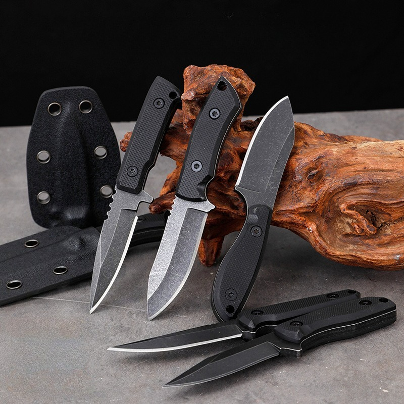 Edc Pocket Carry Fixed Blade - 5cr15 aço inoxidável pequena lâmina fixa