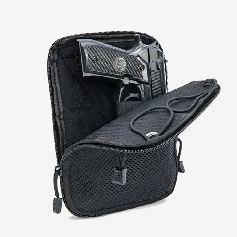 Edc Concealed Carry Holster - Molle escondido caça coldre bolsa edc