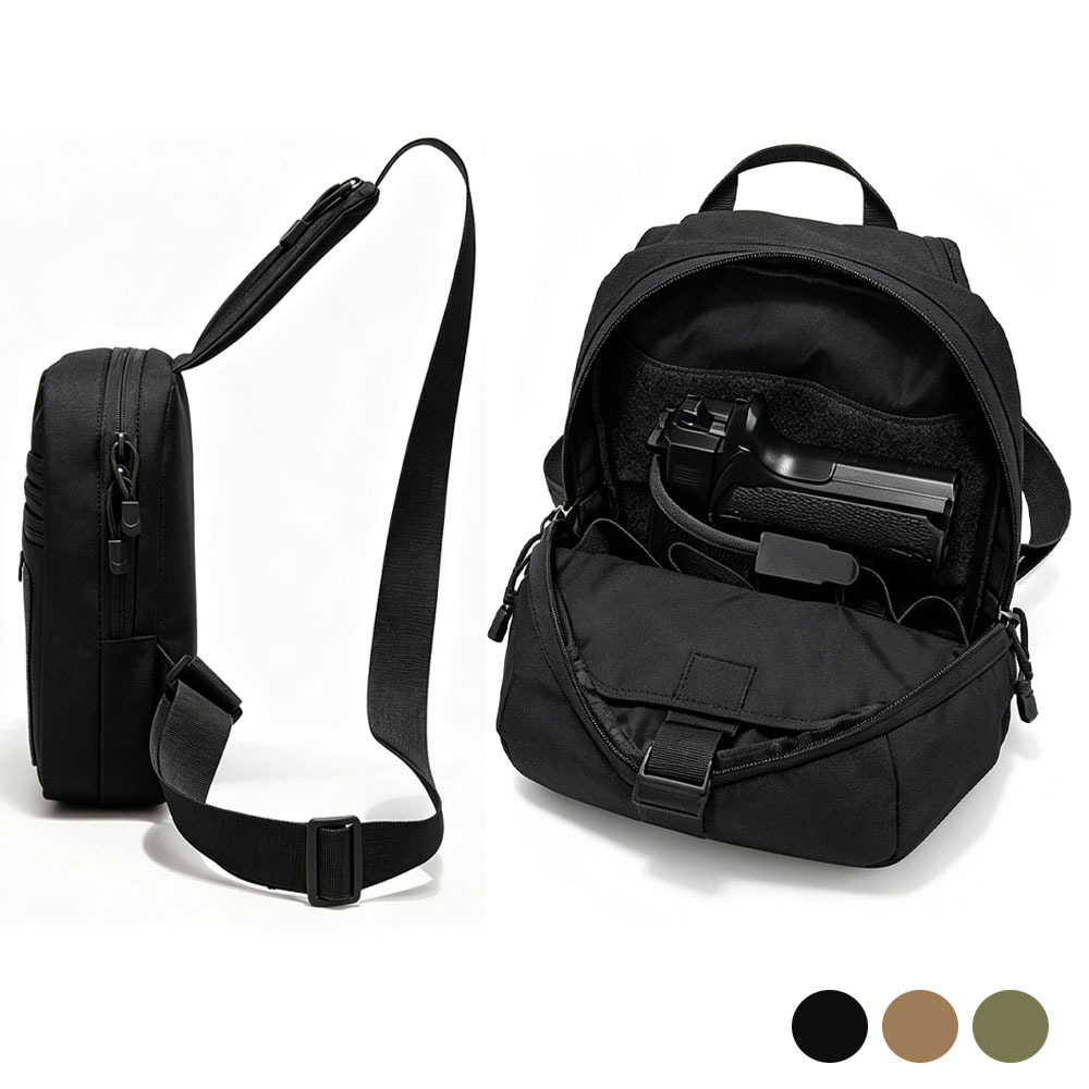 Edc Concealed Carry Holster - Bolsa Tática de Peito Transversal para