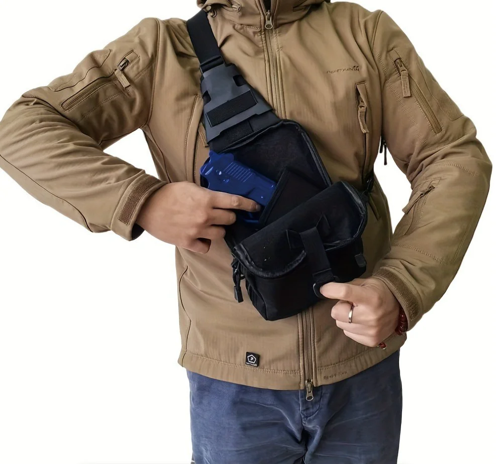 Bolsa Tática Transversal para  - Edc Concealed Carry Sling Bag avaliação e preço