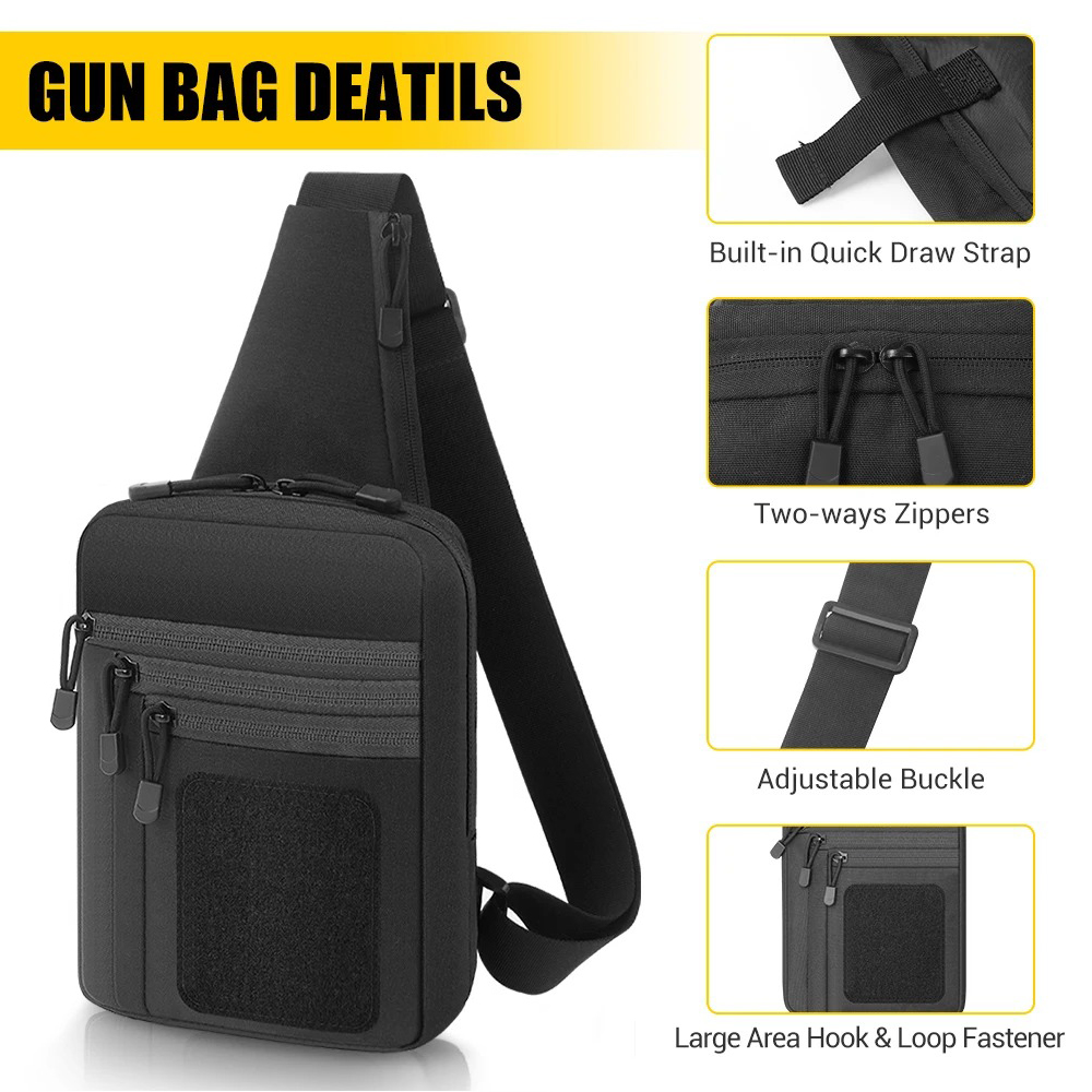 Bolsa de Peito para Transporte - Edc Concealed Carry Holster avaliação e preço
