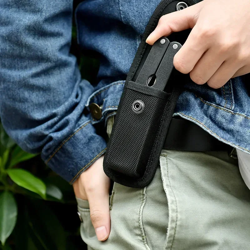 Facas de caça capa sacos náilo - Edc Everyday Carry Knives avaliação e preço