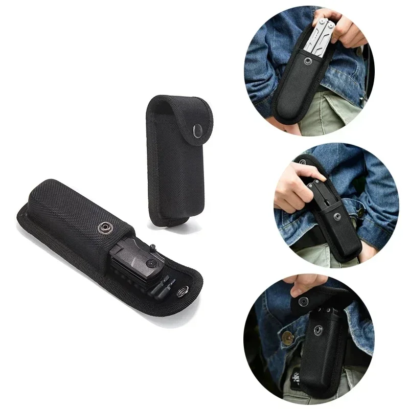 Facas de caça capa sacos náilo - Edc Everyday Carry Knives avaliação e preço