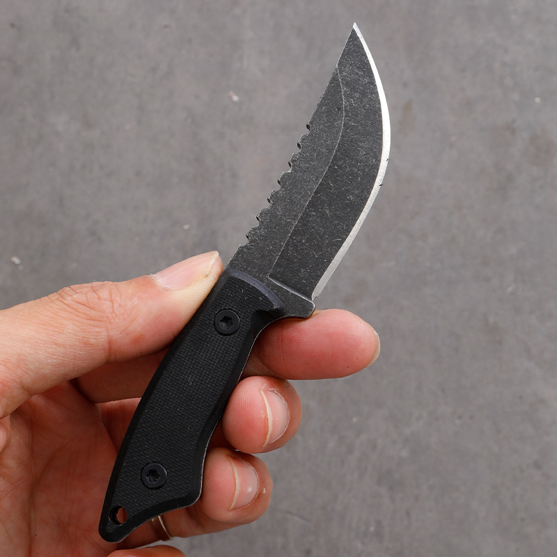 5cr15 aço inoxidável pequena l - Edc Pocket Carry Fixed Blade avaliação e preço