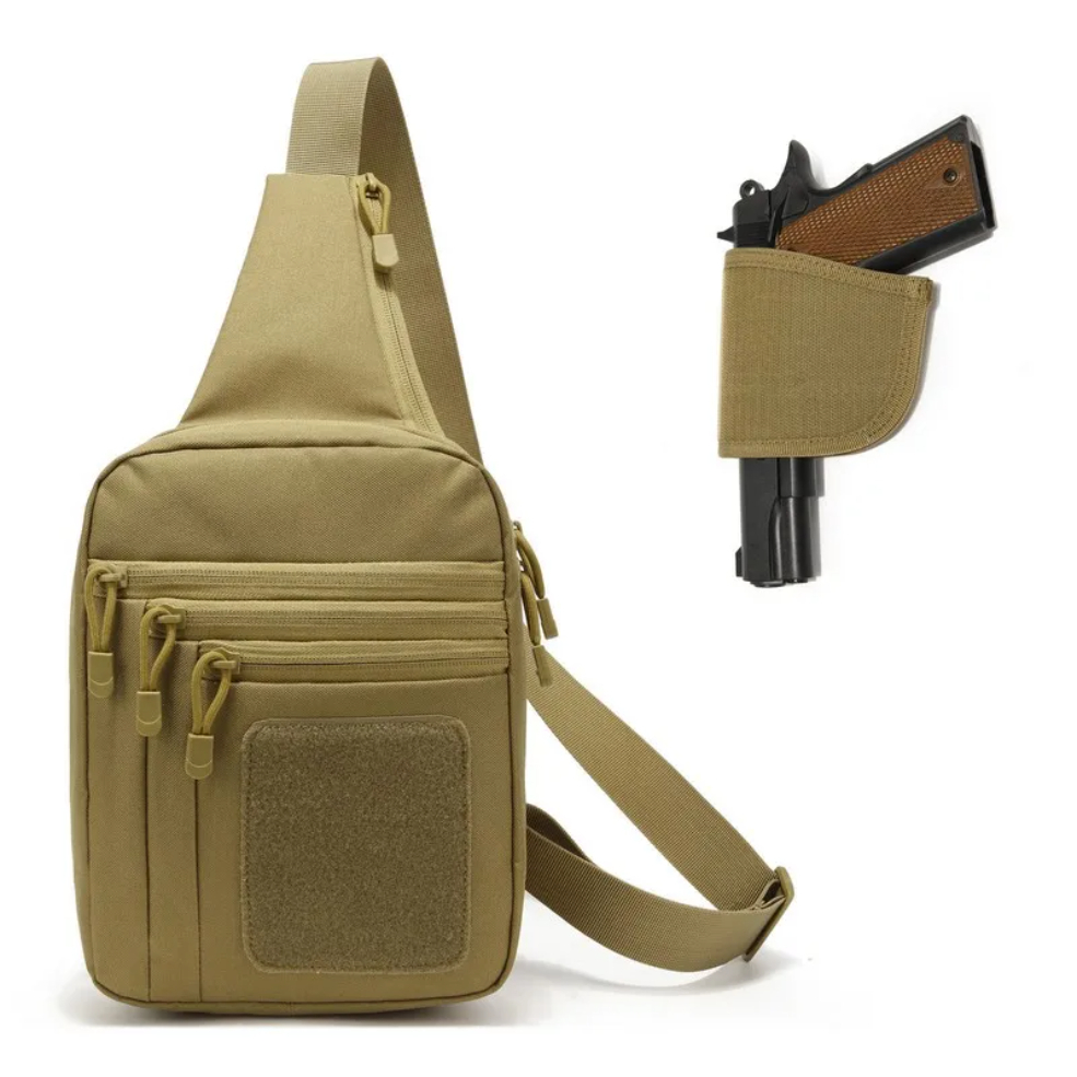 Novo saco de peito tático cold - Edc Concealed Carry Holster avaliação e preço