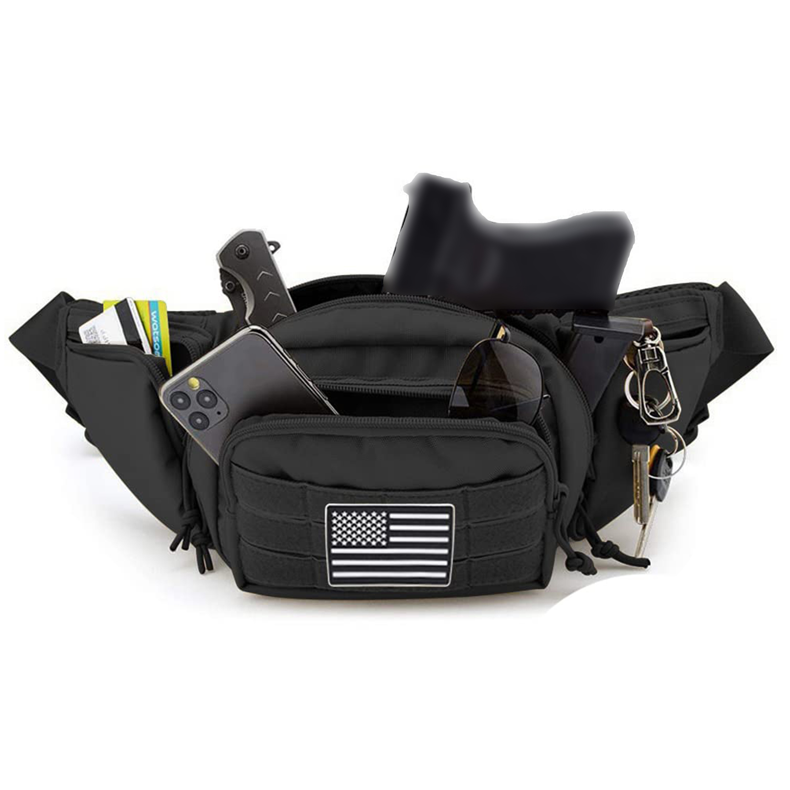 Bolsa tática para cintura, bol - Edc Concealed Carry Holster avaliação e preço