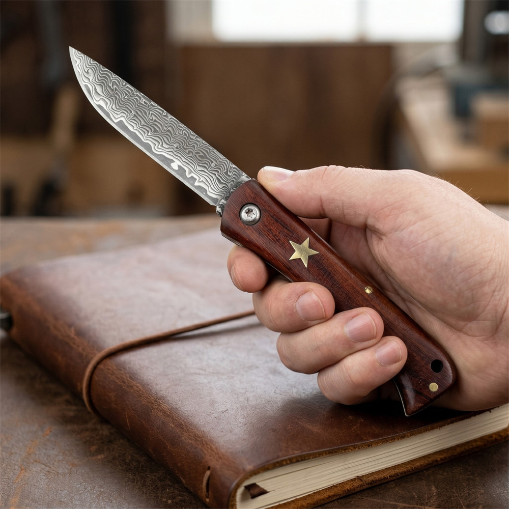 Faca de Bolso Dobrável Compact - Edc Pocket Carry Fixed Blade avaliação e preço