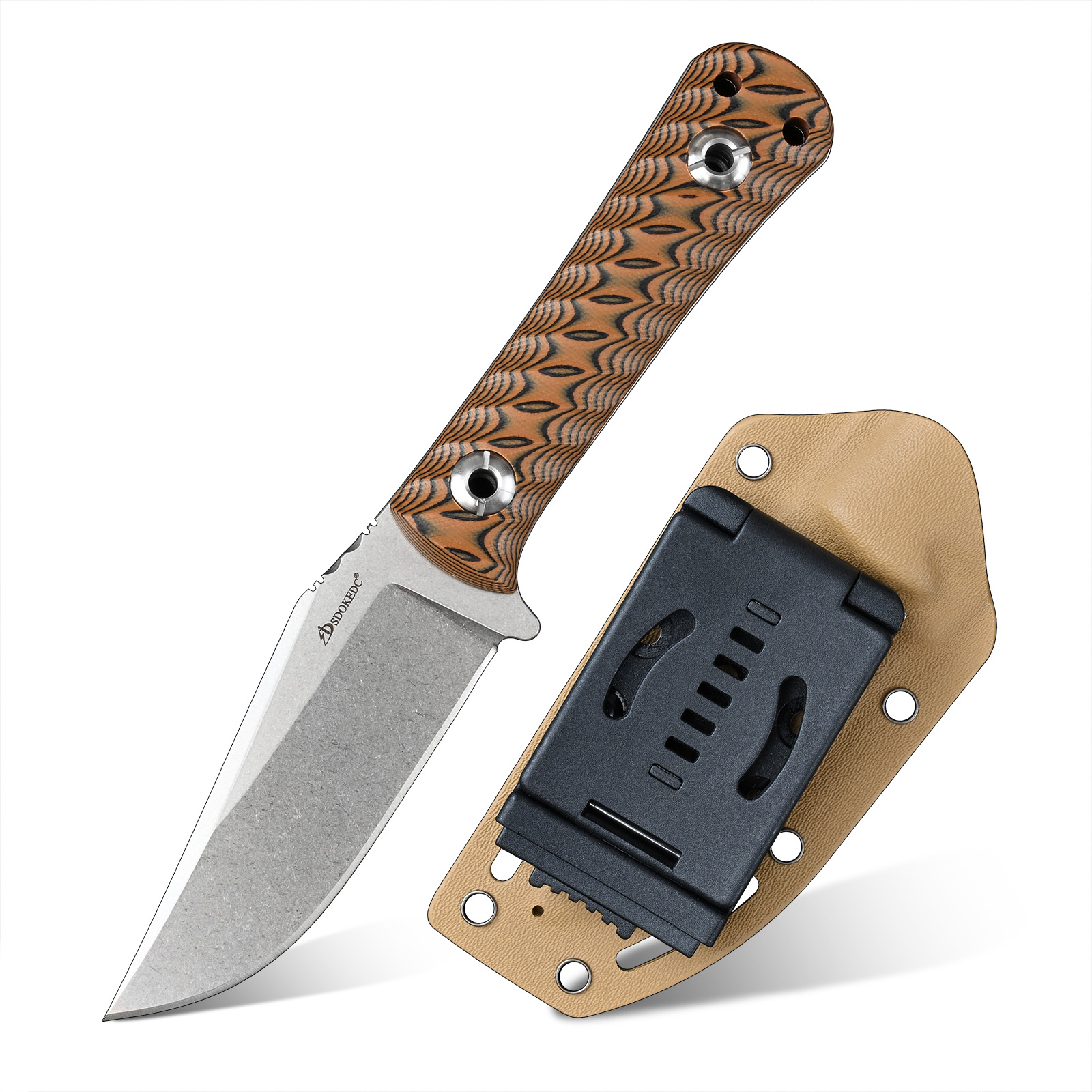 SDOKEDC Ferramenta portátil de - Edc Carry Fixed Blade Knife avaliação e preço